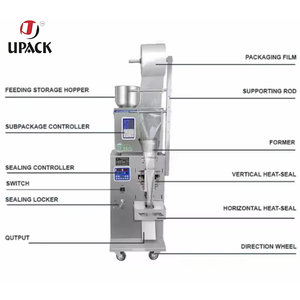 Machine de remplissage et d'emballage latéral de sachets liquides FFS 10ML 200ML pour la sauce soja, machine d'emballage liquide automatique haute précision - Product Image 5