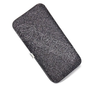 Étui pour pince à cils en acier inoxydable léger avec logo personnalisé vide paillettes magnétiques pour extension de cils - Product Image 6