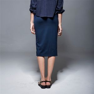 ODM Elastic Waist Cotton Fabric Half <b>Skirts</b> With Pockets - Product Image 5