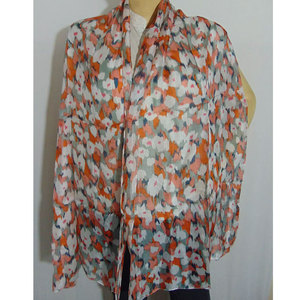 Indian Women’s <b>Scarves</b> Check Print Long Silk <b>Scarf</b> Elegant Designer <b>Checked</b> Pattern Silk Shawl for Ladies Soft Premium Quality - Product Image 6