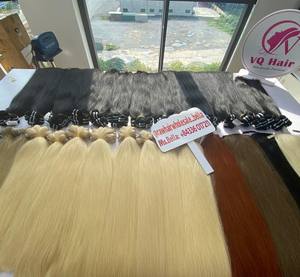 Meilleure vente pour Holiday Spring VQ Hair Vietnam Factory 100% perruques en cheveux humains de style droit avec des couleurs blondes - Product Image 6