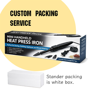 Plancha de calor portátil profesional con temperatura ajustable y doble punta para acolchado, apliques, cinta de biais y cubiertas de aeromodelismo - Product Image 6