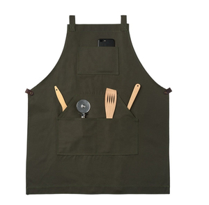 Cow Split Leather Men Women Welding Gloves & Aprons Heavy Duty Industrial Construction BBQ & Welding Apron Unisex Glove - Product Image 1