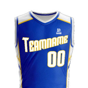Concevez votre propre uniforme de basketball en gros, 100% polyester, imprimé, respirant, léger, dernier style, meilleure qualité - Product Image 4