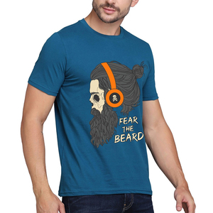 T-shirts décontractés pour hommes en coton 100% personnalisés, dernière conception, impression sérigraphique, haute qualité, anti-boulochage, 180g, coupe ample – Vente en gros fabricant - Product Image 2