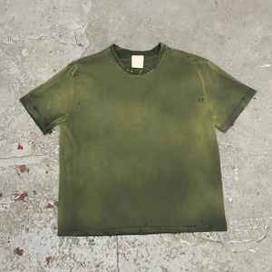 Camisetas de Lona para Hombre con Diseño Personalizado, al por Mayor, Lavado Ácido, Transpirables, de Secado Rápido, 220g, Alta Calidad, Corte Regular - Product Image 2