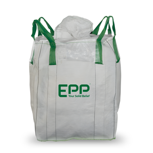 Bolsas Grandes FIBC de Plástico PP Transpirable, Populares al por Mayor, con Solapa Jumbo, 1000 kg, Bolsas a Granel Inflables, Forma Cuadrada, Tamaño Personalizado - Product Image 1
