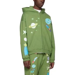 Ensemble de 2 pièces de survêtement pour hommes avec survêtement évasé empilé et 100% coton du Pakistan - Product Image 6