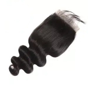 Cierre de Encaje HD 7x7 de Cabello Humano, Cabello Indio Virgen, Negro Natural, Cabello Remy de Una Sola Capa - Product Image 3