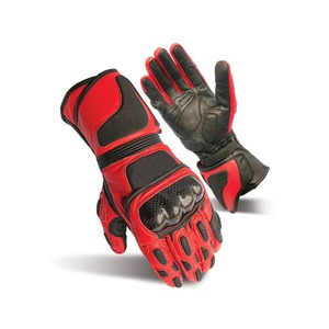 Premium Leather Motorbike Gloves High Quality Direct Factory Supplier Anti <b>Slip</b> Racing Gloves Riding Glove Custom Logo OEM - Product Image 3