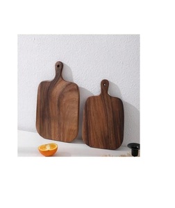 Planche à découper en bois de qualité supérieure pour la cuisine, idéale pour couper les légumes, les fruits et la viande, durable, écologique, surface lisse. - Product Image 4