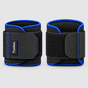 Attelle de soutien du poignet Fawkes, fermeture réglable à boucle auto-agrippante pour la musculation, l'entraînement en force, unisexe, noir, réglable - Product Image 3