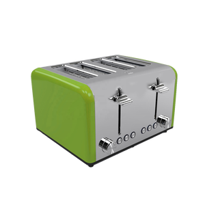 Độc Đáo 4-Slice Điện Kim Loại Bánh Sandwich Toaster Pop-up Sản Xuất Bánh Mì Cho Nhà Hoặc Khách Sạn Nhà Bếp Thiết Kế Độc Đáo Thiết Bị Nhà Bếp - Product Image 1