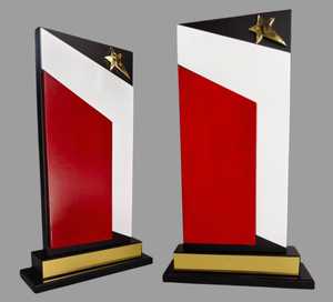 Premium Wooden Stylish <b>Trophy</b> Award Custom Engraved Wooden <b>Plaque</b> For Corporate Event, sports competitions - Product Image 3