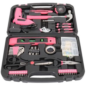 Kit di Attrezzi Manuali Neri da 149 Pezzi per Uso Domestico - Set di Pinze e Cassetta degli Attrezzi - Product Image 1