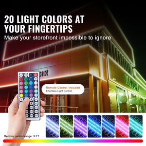 200 Pezzi Moduli LED RGB da 31,4m, Luci LED 5050 SMD a 3 Colori con Telecomando per Vetrine - Product Image 2