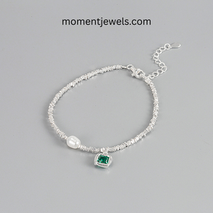 Women's Simple Classic 925 Sterling <b>Silver</b> <b>Charm</b> Zircon Geometric Luxury <b>Bracelet</b> Non-Tarnish Waterproof 5G - Product Image 5