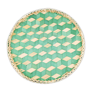 Wholesale bamboo <b>trays</b> for party serving & wall decor top selling natural weaved <b>storage</b> <b>tray</b> - Product Image 1