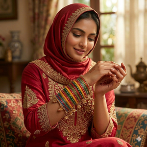 Brazaletes de vidrio de nuevo diseño para bodas y fiestas, varios colores, brazaletes de vidrio indios y pakistaníes, brazaletes para baby shower. - Product Image 1