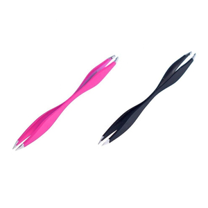 Pinzas Profesionales de Doble Punta de Alta Precisión, Herramienta para Cejas de Acero Inoxidable, Punta Puntiaguda, Ligeras - Product Image 1