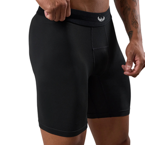 <b>Mens</b> Black <b>Compression</b> Training <b>Shorts</b> Stretch Fit Gymwear Running Workout Sportswear Moisture Wicking Activewear <b>Shorts</b> - Product Image 6