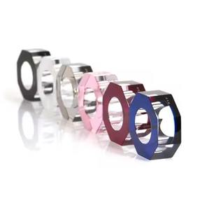 แหวนรองผ้าเช็ดปากอะคริลิคสำหรับตกแต่งโต๊ะอาหารและจัดแต่งโต๊ะ - Product Image 1