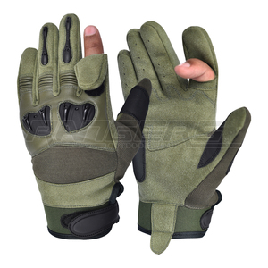 Wholesale Leather Tactical <b>Gloves</b> Full Finger Knuckle Protective Outdoor Anti Impact Safety Gear Private Label Tactical <b>Gloves</b> - Product Image 3