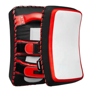 Wholesale Hot Sale Gym Equipment Bodybuilding Boxing Pads Karate Custom Logo Fitness Equipment Thai PU Kicking Pads - Product Image 4