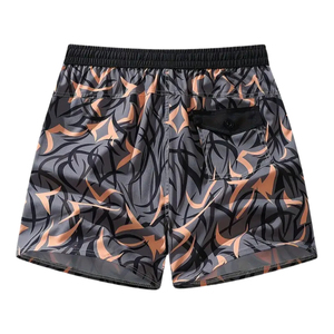 Top Class <b>Men</b> Quick Dry Swim <b>Trunks</b> With Side Pockets Lightweight 100% Polyester Mid Waist Slight Stretch Regular Fit <b>Men</b> Shorts - Product Image 2
