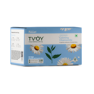 TVOY CALMING Té Verde de Manzanilla (1.2g X 20 Unidades) Té Saludable Fresco en Bolsas - Product Image 2