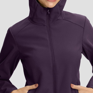 High Quality Custom Logo Eco-Friendly Ladies Softshell Jacket Factory Direct <b>Sale</b> Women Winter Breathable women Softshell Jacket - Product Image 2