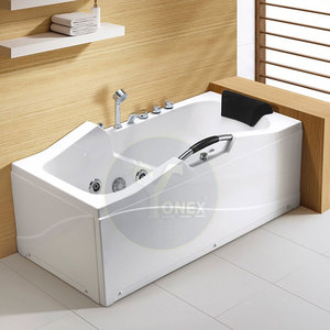 Baignoire autoportante avec massage par air et accoudoirs, équipement sanitaire Yonex - Product Image 2