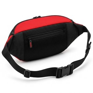 Sac banane de voyage et de randonnée en tissu nylon avec fermeture éclair, construction légère, idéal pour la randonnée et la course à pied, qualité supérieure - Product Image 4