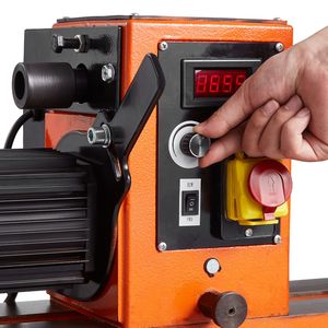 Tornio per Legno da 1.5 HP con Velocità Variabile 0-3200 RPM, Banco di Lavoro 16 X 40, Motore DC Brushless in Ghisa per Macchina Tornio per Legno - Product Image 3