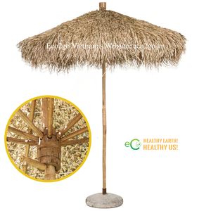 Bring Tropical Shade Outdoors | Handcrafted Thatch <b>Umbrella</b> for <b>Beaches</b>, Hotels & Resorts | Custom Design - Product Image 2