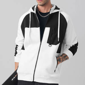 Sudadera con cuello simulado personalizada 2026, de forro polar de 380GSM, de peso pesado, estilo oversize, con corte holgado vintage y lavado ácido - Product Image 1