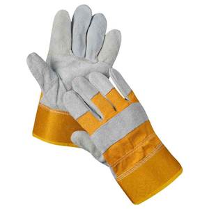 Guantes de Seguridad de Cuero Vacuno con Logotipo Personalizado, Resistentes al Calor, Transpirables y Duraderos para Uso en la Construcción - Product Image 1