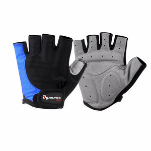 Cycling Gloves High Quality Short <b>Finger</b> <b>Bike</b> Gloves Mesh Soft Fabric Breathable Shock Absorbing Gym Outdoor Activists - Product Image 2
