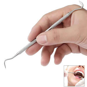 Ensemble d'instruments dentaires en acier inoxydable avec étui de transport pour examen buccal, hygiène, nettoyage, étudiants, cliniques, domicile par Dentavex - Product Image 6