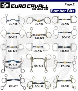 Baucher alemán plata articulado rombo Snaffle alemán plata Baucher Bits 2025 - Product Image 2