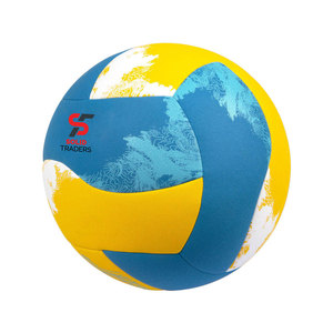 Ballon de volley-ball professionnel Solid Trader Prime Quality Soft Skin, excellente rétention de forme, impact puissant. - Product Image 2