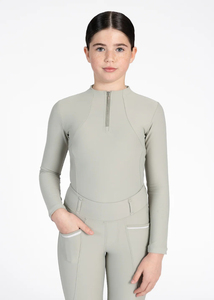 Chemise de base pour l'équitation pour enfants, tissu extensible doux, coupe confortable, respirante, personnalisable, équestre - Product Image 4