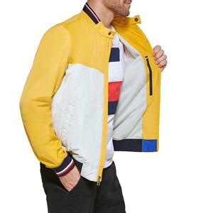 Blouson bombardier baseball universitaire personnalisé sweat vintage avec écusson manteaux streetwear décontractés veste universitaire pour hommes - Product Image 5