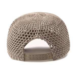 Gorra de béisbol unisex de malla de 6 paneles, color sólido, transpirable, ajustada, para adultos, uso casual, primavera, verano, sombrero para exteriores, gorras de malla al por mayor - Product Image 2