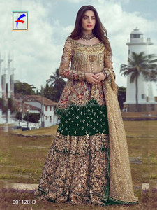Luxury Fashionable New Arrival Bridal <b>Lehenga</b> Set with Silk Salwar and Dupatta 4 Side Lace Special Occasion Wear - Product Image 4