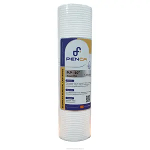 Goedkope Groothandel Pp Sediment Waterfilter Cartridge Eenvoudig Gebruik Snelle Verandering Aansluiting Pp Filter Cartridge Met Oem Odm