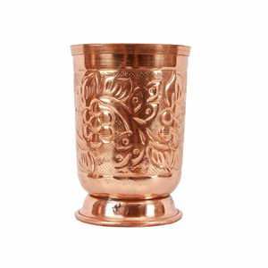 Verre à cocktails, bière et eau en cuivre, design vintage, résistant à la chaleur, pour la maison, les fêtes et les bars - Product Image 3