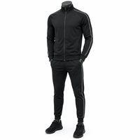 Ensemble de survêtements de sport deux pièces pour hommes, personnalisables (OEM, taille, logo), les plus vendus pour la gym