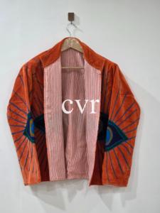 Outerwear Coat Eco-Friendly Uzbek Suzani Velvet Handmade Velvet Suzani Winter <b>Boho</b> Embroidered Women's Luxury Coat for Party Wea - Product Image 3