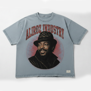 T-shirts pour hommes à manches courtes, coupe courte et ample, imprimés graphiques DTG, style streetwear lourd, personnalisables, en vente - Product Image 5